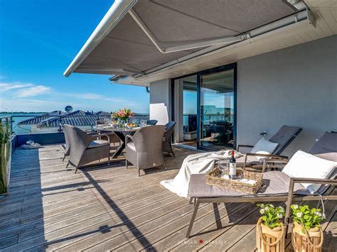 Penthouse Traumaussichten - umlaufende Dachterrasse mit Schleiblick ...