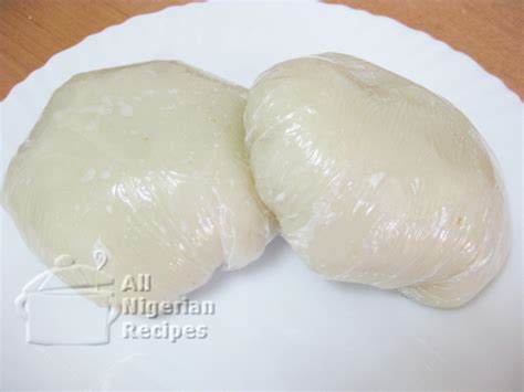 Cassava Fufu (Akpu, Loi-loi, Santana) - All Nigerian Recipes