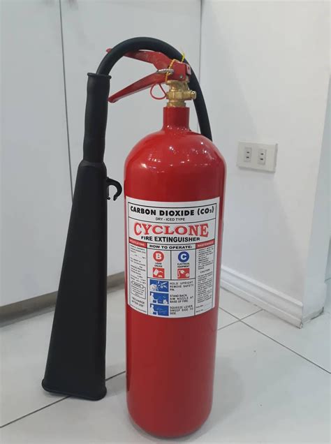 Fire Extinguisher CO2 10lbs Fire Extinguisher 10 lbs Carbon Dioxide ...