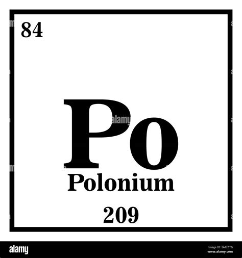 Polonium Element Color