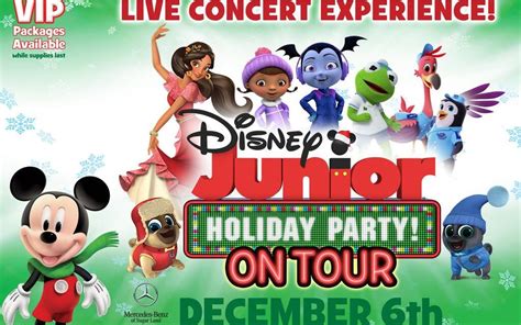 Disney Junior Holiday Party — with Santa! — Comes to Smart Financial ...