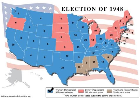 United States presidential election of 1948 | United States government ...