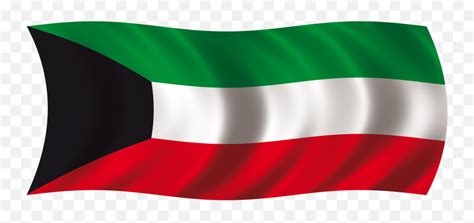 Kuwaiti Flag Clipart - Transparent Kuwait Flag Png Emoji,Dubai Flag ...