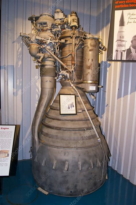 Atlas rocket engine - Stock Image - C029/1809 - Science Photo Library