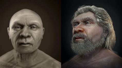 Weathered face of 'old man' Neanderthal comes to life in amazing new ...