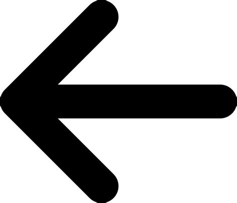 Left Arrow, Navigation, Sign, Direction, Symbol PNG