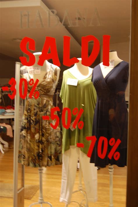 Saldi: Sale Season in Italy - An American in Rome