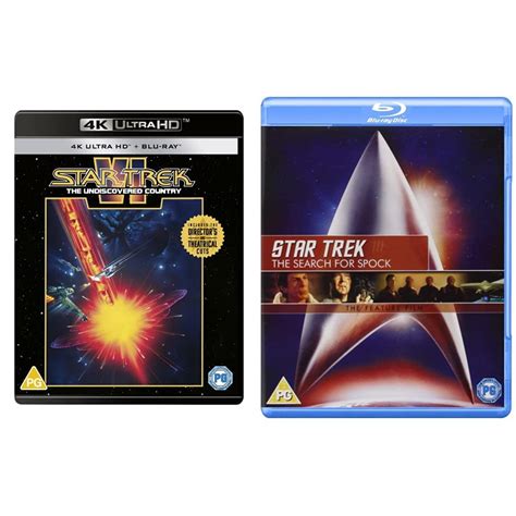 Buy Star Trek VI: The Undiscovered Country 4K UHD [Blu-ray] [Region A ...