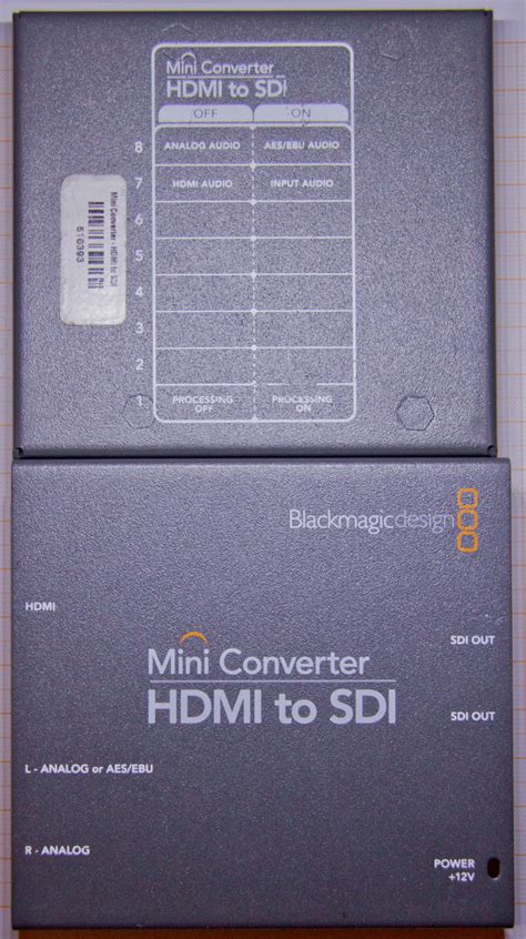 Blackmagic HDMI to SDI Converter Teardown - apertus wiki