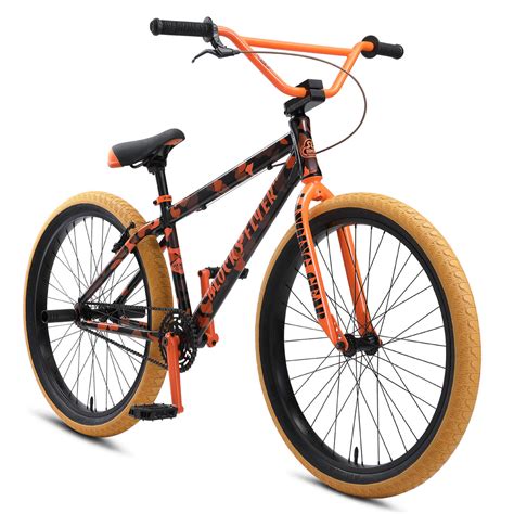 SE Blocks Flyer 26-inch BMX Freestyle Bike-Orange Camo | J&R Bicycles ...