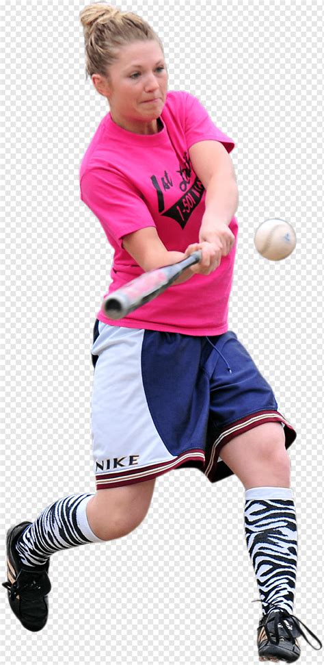 Softball, baseball, ball, bat, women, png | PNGWing