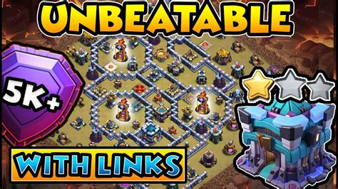 TOP 35 TOWN HALL 13 WAR BASES WITH LINKS -Best TH13 CWL WAR BASE -TH13 ...