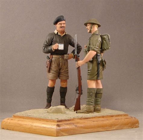 British Desert Rats WWII by Rob Brown · Putty&Paint