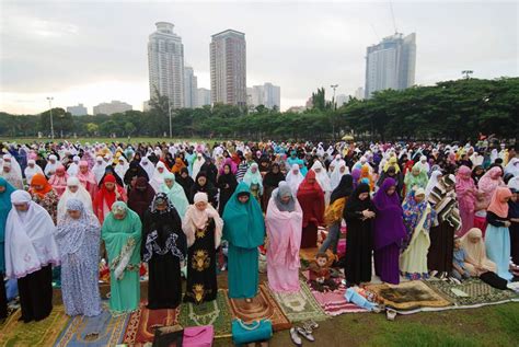 The Eid Al-Fitr Celebration Marks the End of Ramadan for Muslims