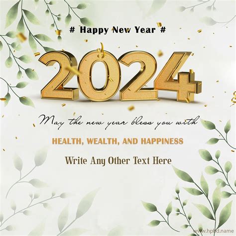 Wish You a New Year 2024 Full of Health And Happiness | Happy new year ...