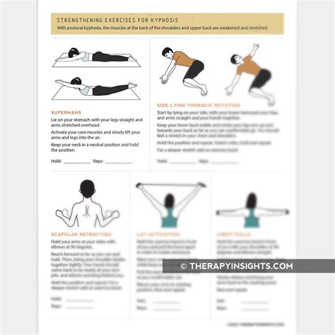 Thoracic Kyphosis Exercises