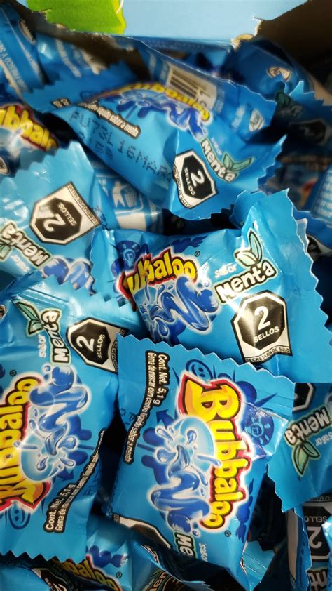 Bubbaloo Menta Liquid filled Bubble Gum – Crowsnest Candy Company