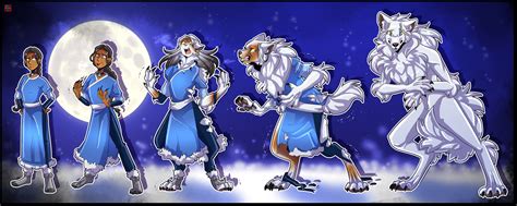 Katara Werewolf Transformation Sequence by Wir3dFRR on DeviantArt