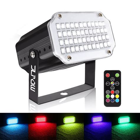 Mini LED Strobe Light, Halloween Stage Lights Disco Lights with Remote ...