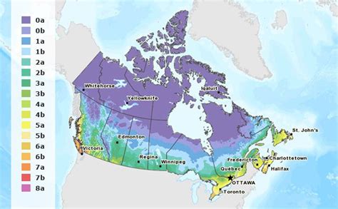 Hardiness Map - Florissa | Flower Bulbs, Perennials, Roses, Small ...