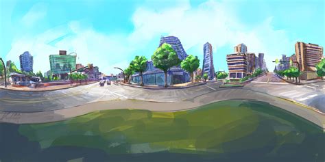 ArtStation - City 360 Panorama