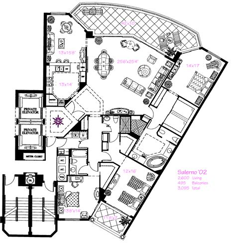 Condominium Floor Plans Free - floorplans.click