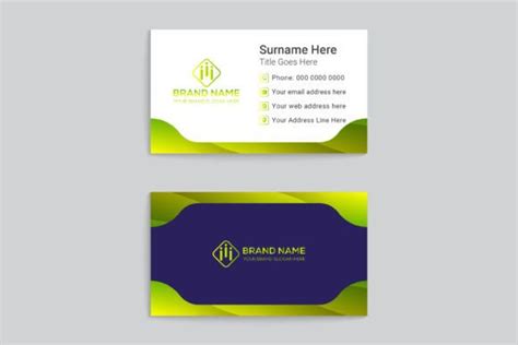 Modern Blue Business Card Design Graphic by shimulazad7 · Creative Fabrica