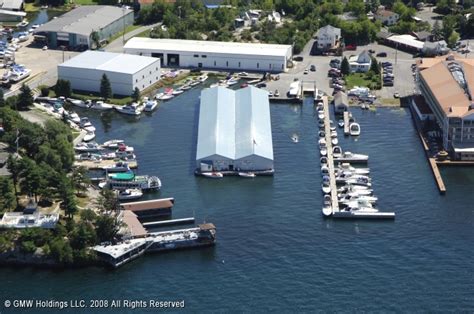 Hutchinson's Boat Works in Alexandria Bay, New York, United States