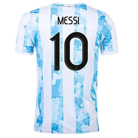 Argentina Jersey Custom Home MESSI #10 Soccer Jersey 2021