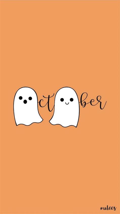 Orange Aesthetic Halloween Wallpapers - Wallpaper Cave