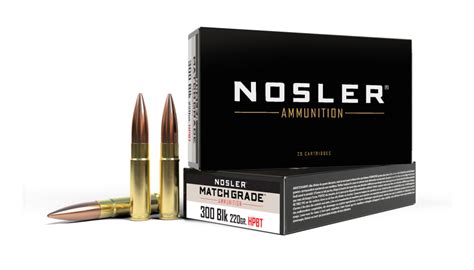 300 AAC Blackout 220gr Subsonic Match Grade Ammunition