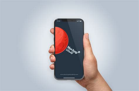 Free iPhone X Mockup — Free Mockup World