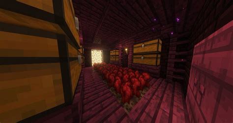 Different growth stages of Nether wart in Minecraft