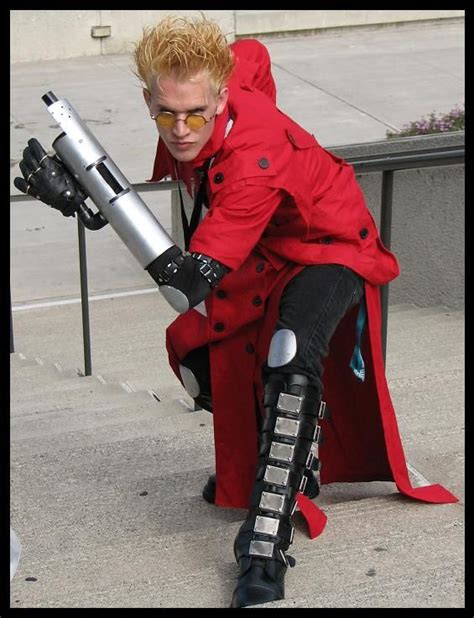 Trigun Vash The Stampede Cosplay Costume Red Trench Coat ...