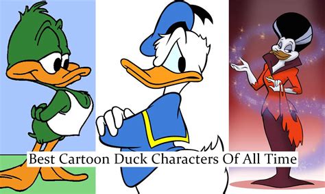 Duck Cartoon Characters