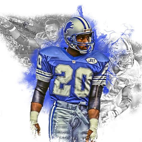 Barry Sanders Photoshop | Detroit lions, Nfl, Sport