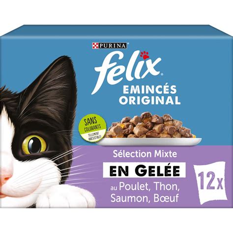 Sachets d'émincés en Gelée pour chat - Boeuf | FELIX®