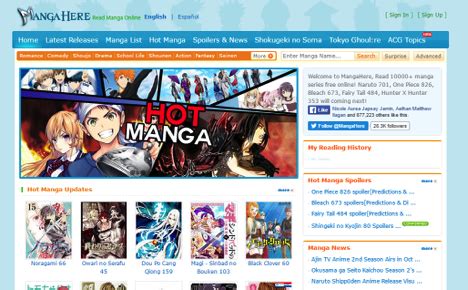 Looking for the Best Manga Site? List of Best Manga Websites