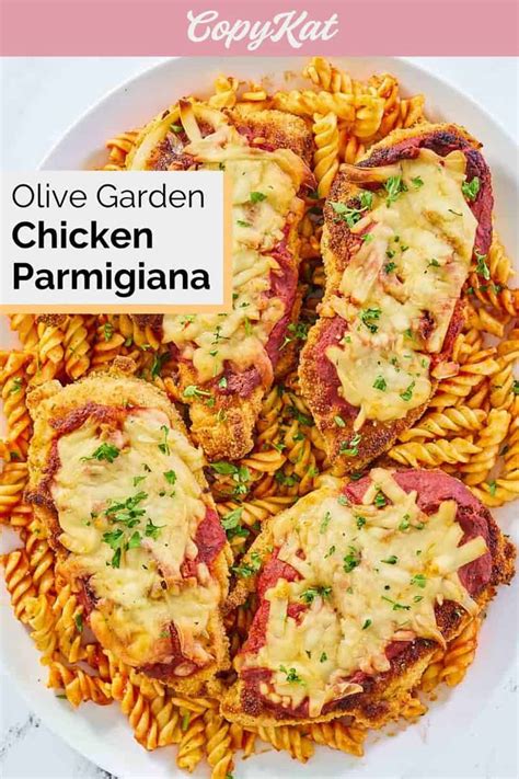 Olive Garden Chicken Parmigiana - CopyKat Recipes