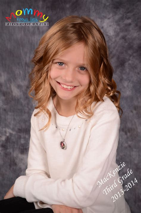 Better School Portraits. Child Posing. Close Up. Head-Shot. Child ...