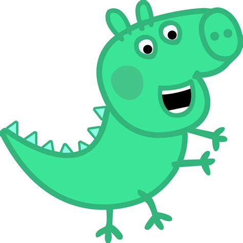 Peppa Pig George Dinosaur Logo Vector - (.Ai .PNG .SVG .EPS Free Download)