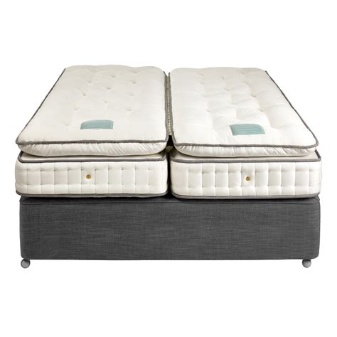 Richmond Pillow Top Zip & Link Mattress | Feather & Black