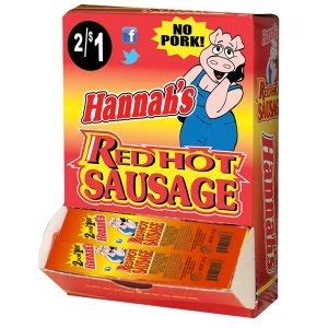 Best Of Hannah's Red Hot Pickled Sausage