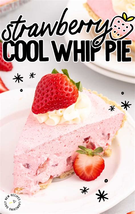 Strawberry Cool Whip Pie - Spaceships and Laser Beams