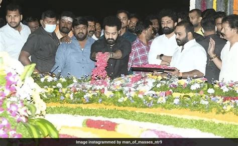 On NTR's Death Anniversary, Jr NTR And Kalyan Ram Pay Tribute To Their ...