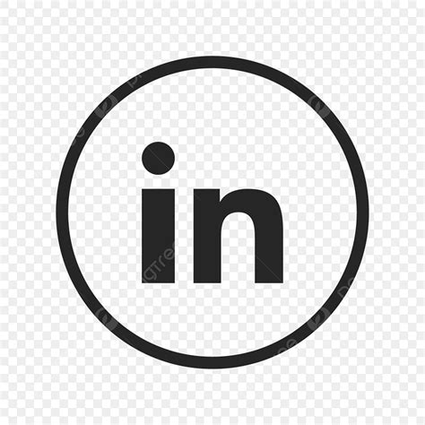 Linkedin Logo White Circle