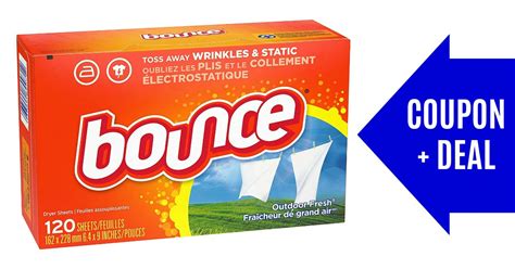 Bounce® Coupons October 2019 Bounce Dryer Sheets Coupons