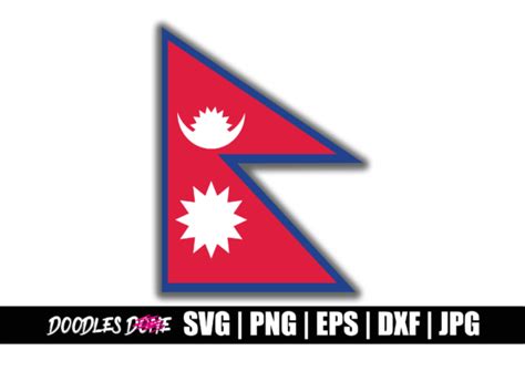 1 Nepal Flag Clip Art Designs & Graphics