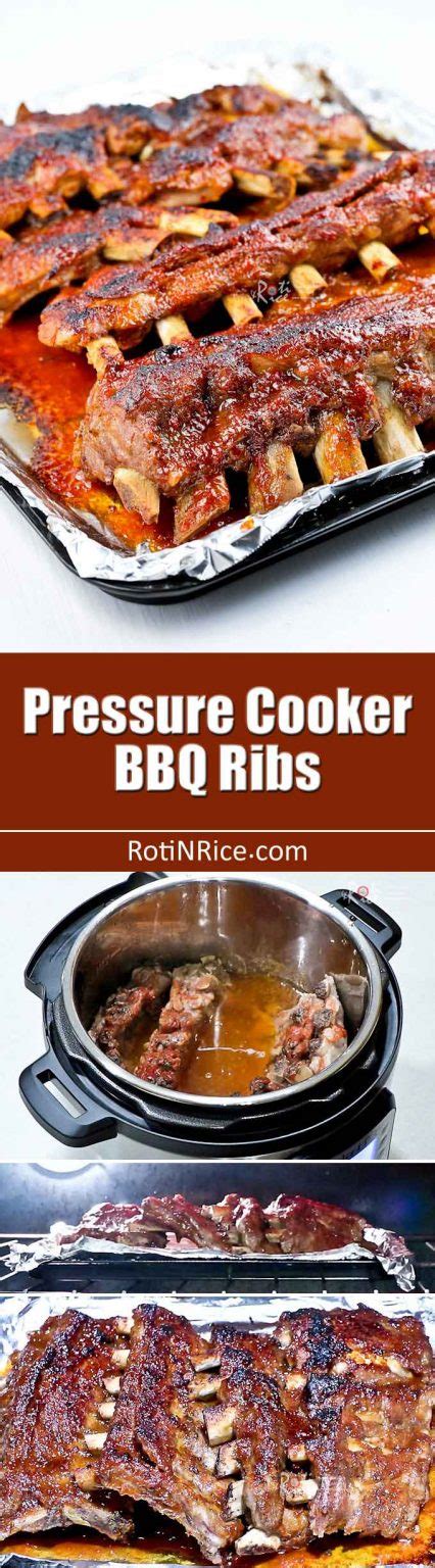 Pressure Cooker BBQ Ribs - Roti n Rice