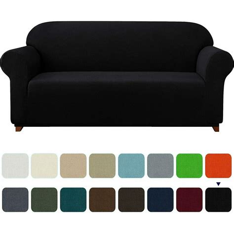 Subrtex 1-Piece Stretch Sofa Slipcover Non Slip Couch Cover (Sofa ...